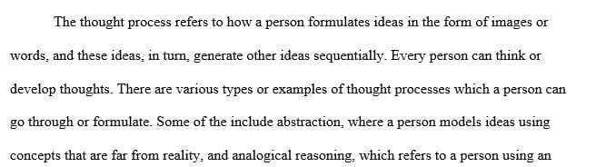 Consider how your thought process differs from family members and those around you.