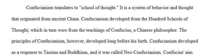 Identify and accurately describe the underlying assumptions and beliefs inherent in defined philosophical or religious traditions.