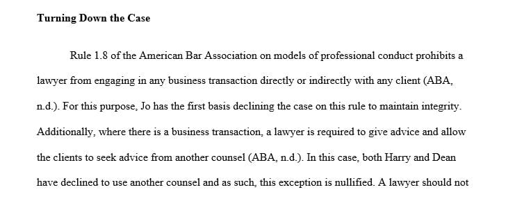 Research your home state’s version of these rules as well in your state’s Attorney’s Professional Responsibility Code.