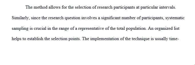 Select one topic and its aligned quantitative research questions to examine any possible issues or threats to the four main types of validity