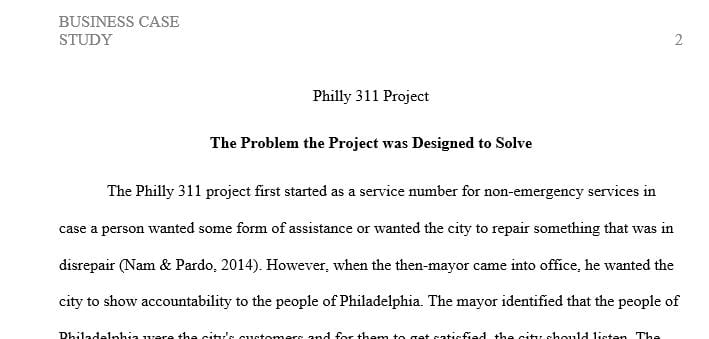 what-problems-was-the-philly311-project-designed-to-solve