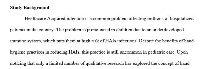 Write a critical appraisal that demonstrates comprehension of two qualitative research studies.