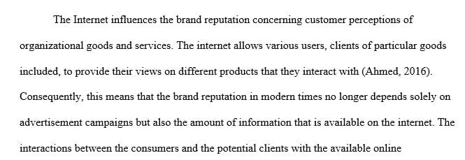 Write a paper that summarizes how the Internet may affect public opinion in a positive or negative way