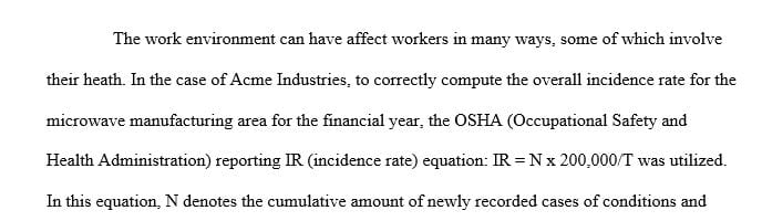 Calculate the combined incidence rate of MSDs and CTDs for the facility for each 100 full-time workers per year.