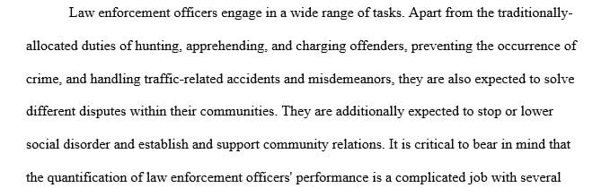 Summarize concerns related to measuring productivity in a law enforcement agency or in a correctional facility.