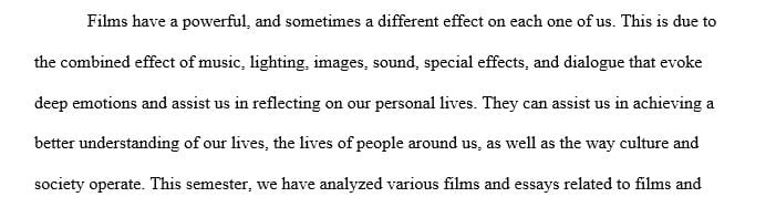 What did you think about the class What essays were very interesting.