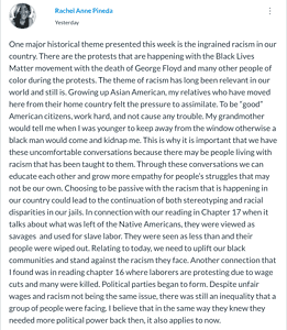 How do the major historical themes presented this week resonate with you