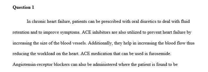 According to the ACC/AHA guidelines, what medications should this patient be prescribed