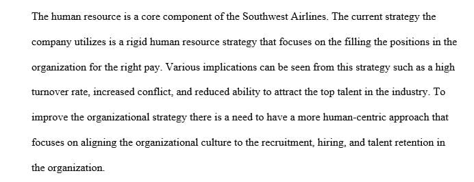 Compile a strategy recommendation to the HR Director to be used for company-wide decisions.