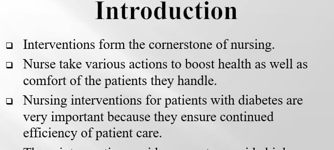 Create a 4 slide PowerPoint presentation on the study's findings and how they can be used by nurses as an intervention.