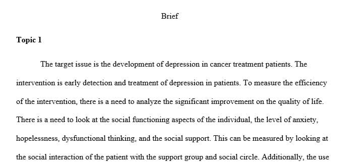 Create a screening tool to be utilized for assessing patients for depression.