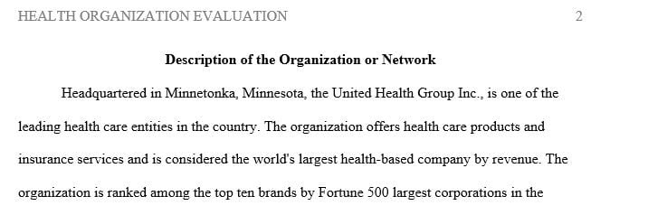 Describe the organization's overall readiness based on your findings