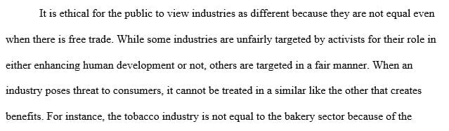 Discuss if you believe it is possible for a company to cater to both its best interest and that of the consumer conjointly or if one always has to prevail.