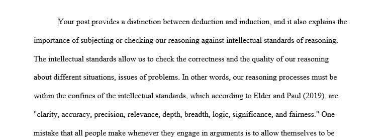 Elements of reasoning are different factors which may be designed making individuals get knowledge of the several element