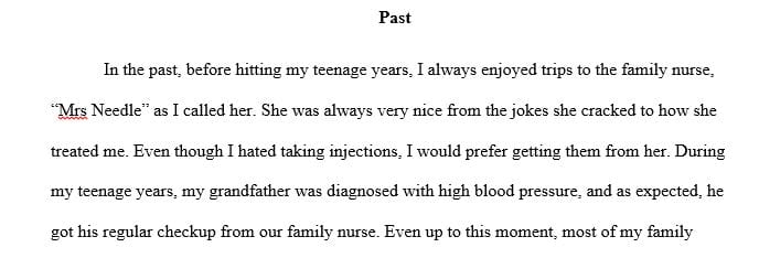 Essay-Personal Statement on why you want to be a FNP