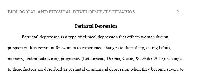 Explain in depth the genetic disorder or atypical development described in the scenario.