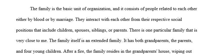 Explain where in the life cycle this family is located and how that may influence family dynamics.