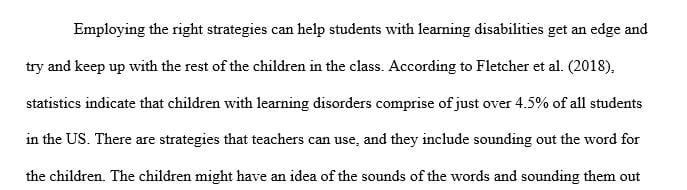 Five strategies for teaching word recognition and print concepts to elementary students with language delays or disabilities.