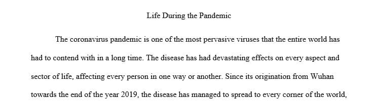 How are you and your family dealing with the COVID19 crisis