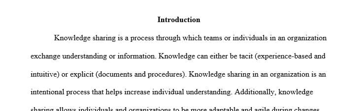 How do trustworthy and ethical leaders enhance knowledge sharing in organizations