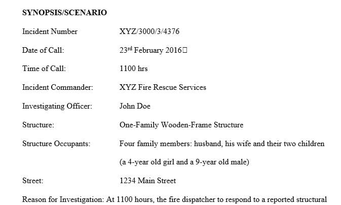 How you should document the scene as it applies to your local jurisdiction in preparation for court