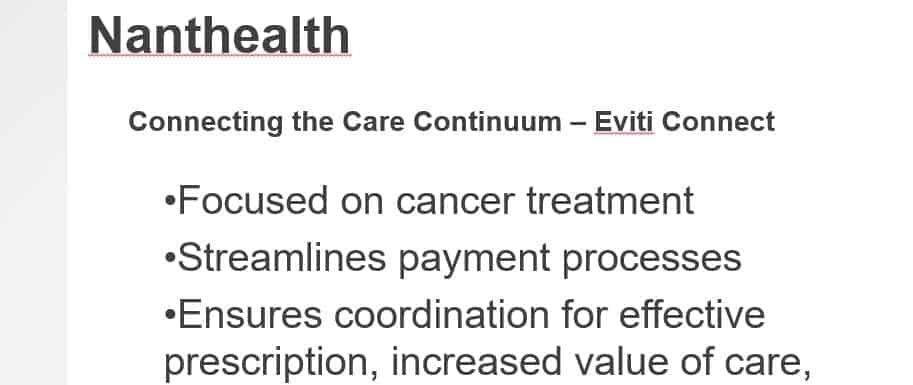 Identify at least two technology innovations to connect patients providers and insurers across the care continuum.