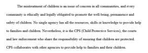 child welfare essays