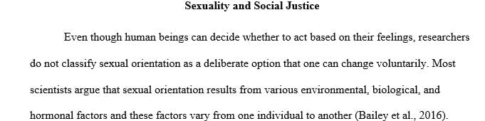Is sexual orientation a choice? Or is it something you are born with or that develops naturally