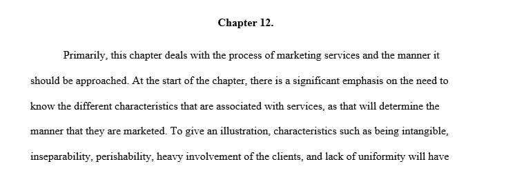 Post a 500-word synopsis of your understanding of the marketing concepts.