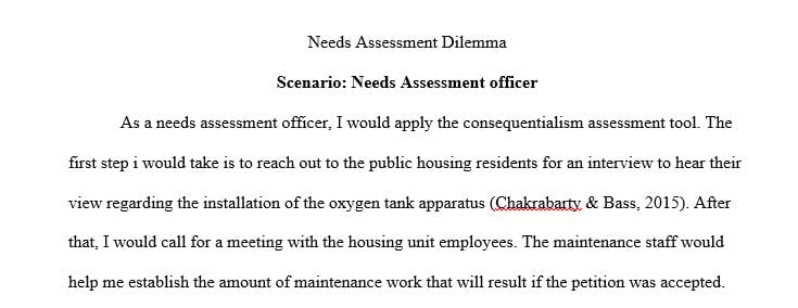 Read each ethical dilemma faced by public servants listed below and then explain how you would resolve these dilemmas.