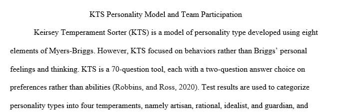 Take the Myers-Briggs or Keirsey Temperament Sorter to determine your personality type of the 16 types specified.