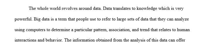 What is Big Data? Why is it important? Where does Big 10. Data come from