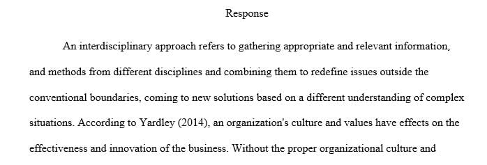 What is the one process in nursing that always require an interprofessional collaboration