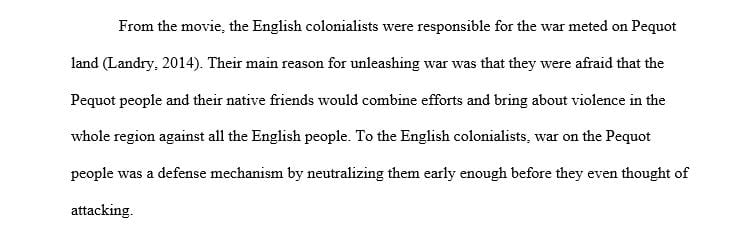 What was the justification given for the Massacre of the Pequot Natives by the British