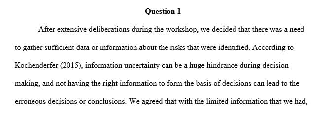 What were some of the risk sources that emerged repeatedly in evaluating the risks