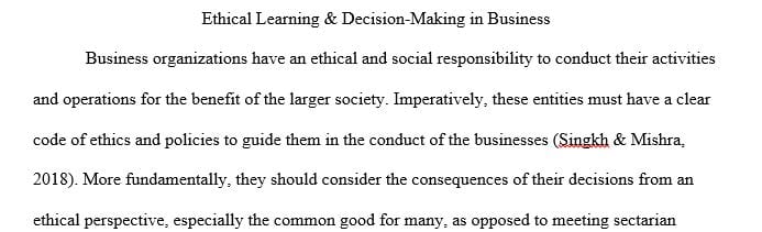 Write about the ethical implications and the impact of the events that are described.