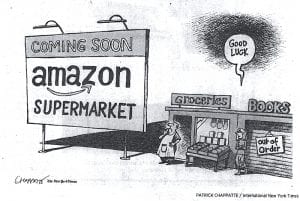 Are there any opportunities here for the major grocery retail chains or the major food distributors