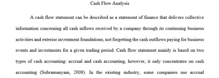 Define and explain balance sheet, income statement and statement of cash flows.