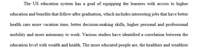 Does the U.S. education system promote opportunities or maintain inequalities