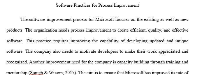 Identify the company and category of software developed.