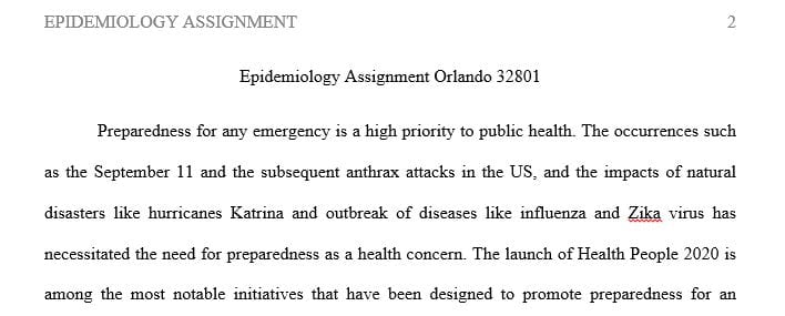 Using your city or county public health department or the CDC choose 3 population or community based problems