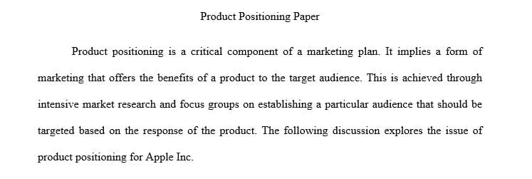 Write a paper of no more than 1050 words to explain how the consumer of your target company
