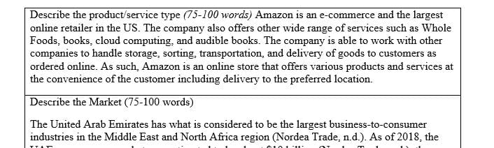 Access and complete the Business Organization and Entry Strategies Worksheet.