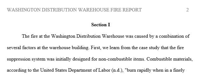 Address the foreign-made fire pump and your recommendations after reviewing the background information.