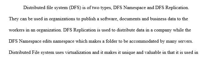 Assume you have decided to implement DFS so remote sites can access files and folders.