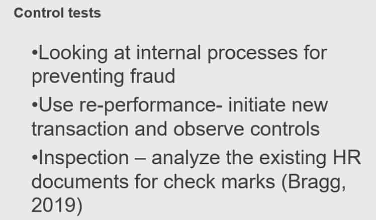 Develop an audit program presentation using relevant financial and operational information provided in the case
