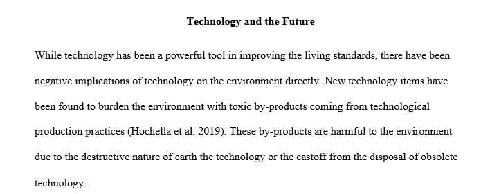 Do advancements in technology pose any direct or indirect threats to the global environment