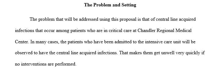 Identify a specific evidence-based topic for the capstone project change proposal