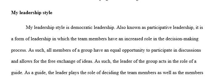 Read the study materials on leadership and complete the topic quiz activities to better understand your leadership qualities.