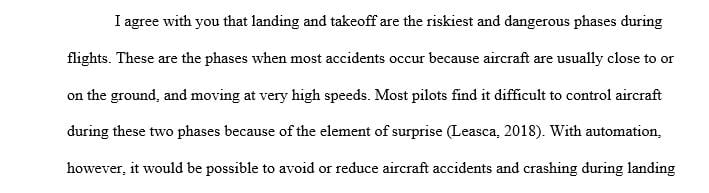 The most dangerous and fatal phases of flight are by far final approach and landing.